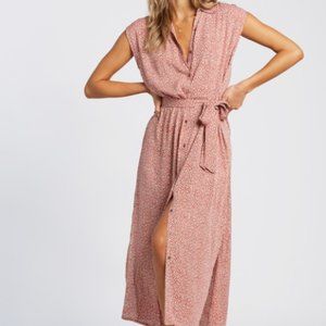 Billabong Little Flirt Midi Dress Small NWT